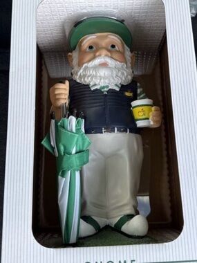 2026 Masters Golf Gnome Figurine with Green Accents